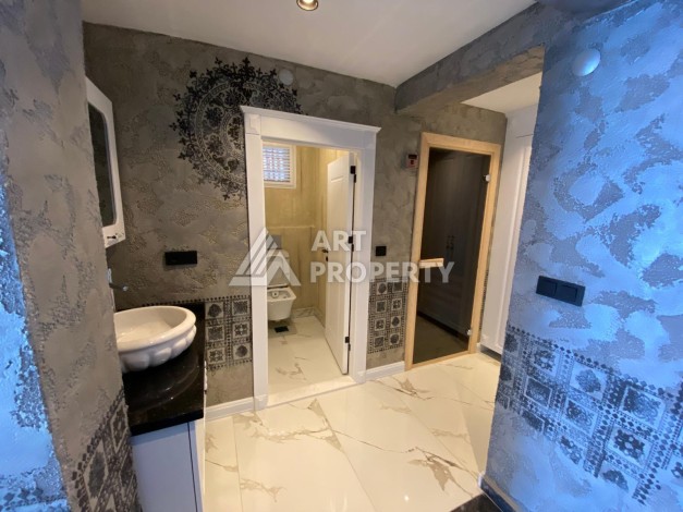 Вилла 3+1 с видом на море и крепость Аланьи, 175 м² - Ракурс 46