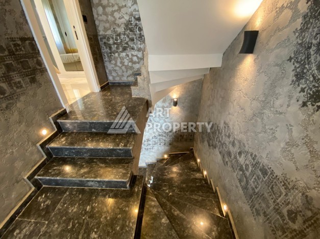 Вилла 3+1 с видом на море и крепость Аланьи, 175 м² - Ракурс 50