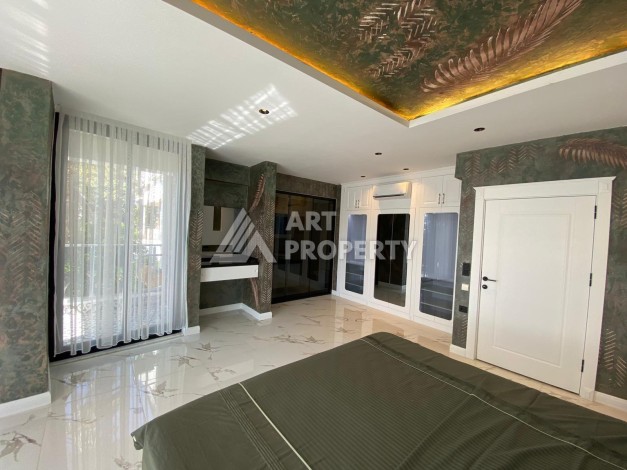 Вилла 3+1 с видом на море и крепость Аланьи, 175 м² - Ракурс 52