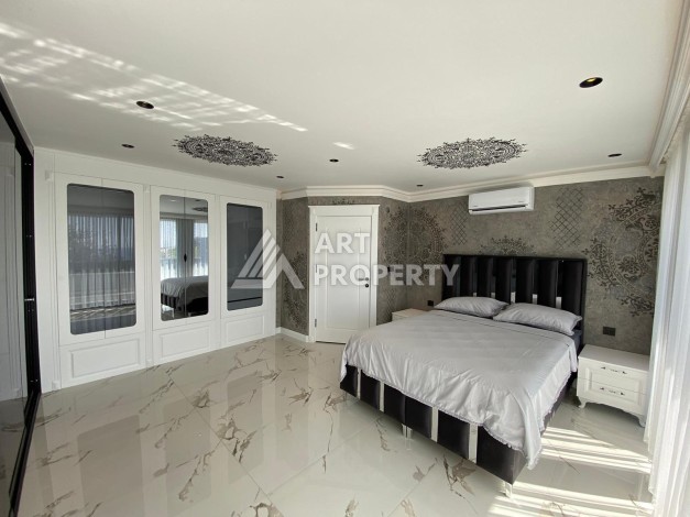 Вилла 3+1 с видом на море и крепость Аланьи, 175 м² - Ракурс 62