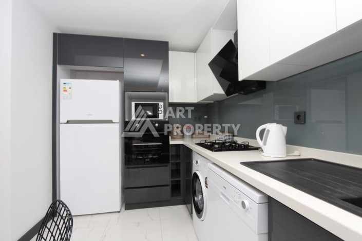 Квартира 1+1 с мебелью в центре Аланьи, 55 м² - Ракурс 10