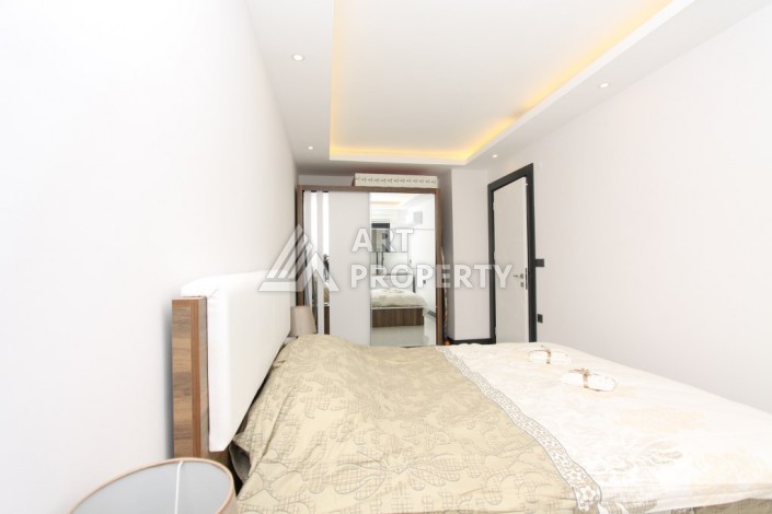 Квартира 1+1 с мебелью в центре Аланьи, 55 м² - Ракурс 12