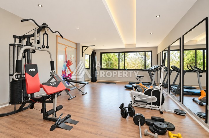 Квартира 3+1 - 175 м² в престижной резиденции. Чиплаклы, Алания - Ракурс 19
