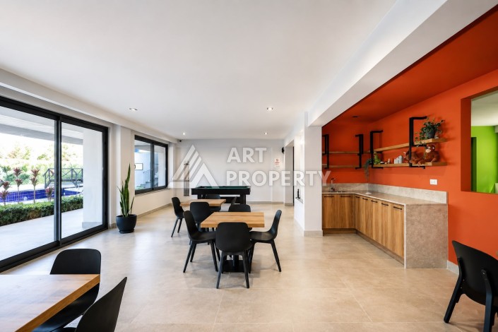 Квартира 1+1 в 200 м до моря. Кестель, Алания - Ракурс 30
