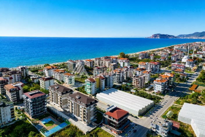 Квартира 1+1 в 200 м до моря. Кестель, Алания - Ракурс 31