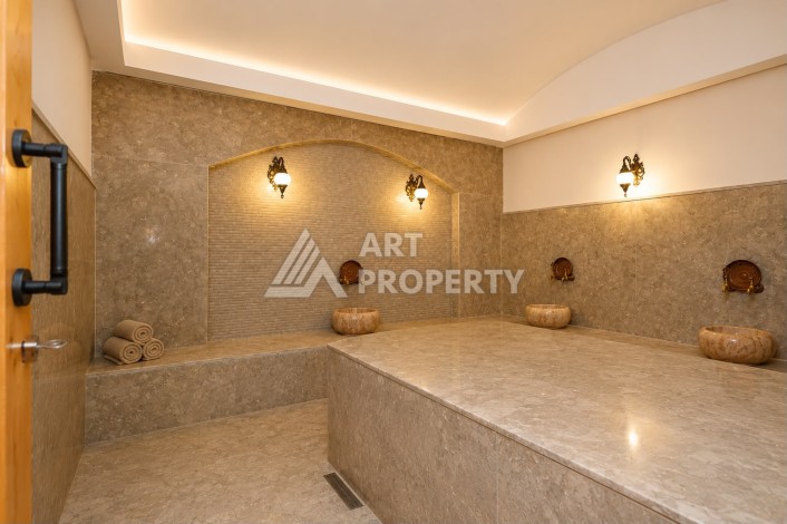 Квартира 1+1 в 200 м до моря. Кестель, Алания - Ракурс 35