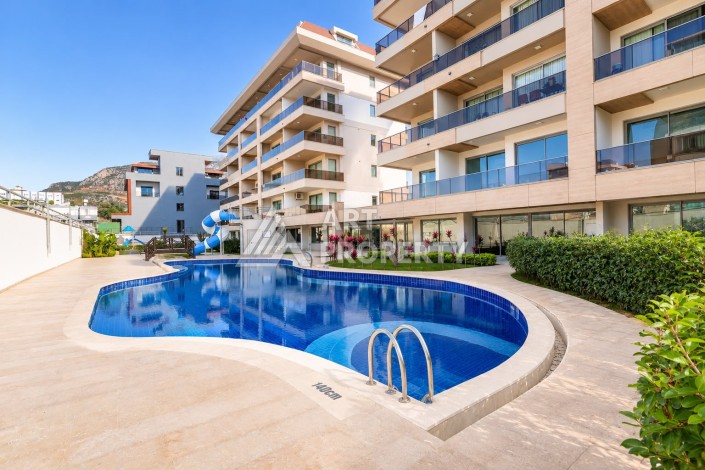 Квартира 1+1 в 200 м до моря. Кестель, Алания - Ракурс 40