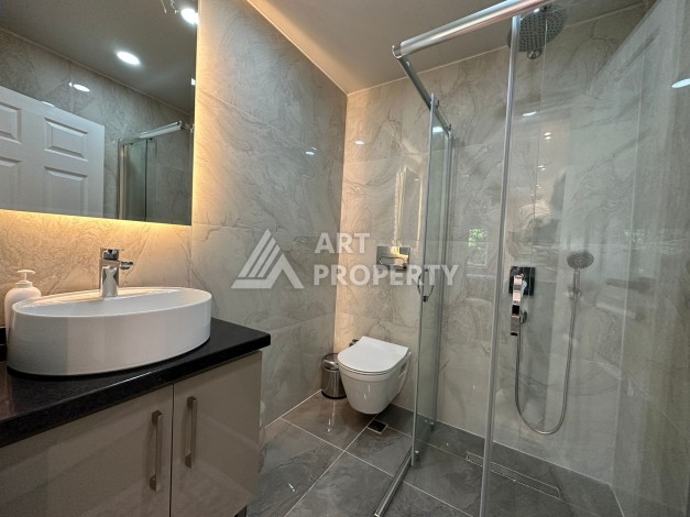 Таунхаус 2+1 с собственным садом, 100 м², Тепе, Алания - Ракурс 24