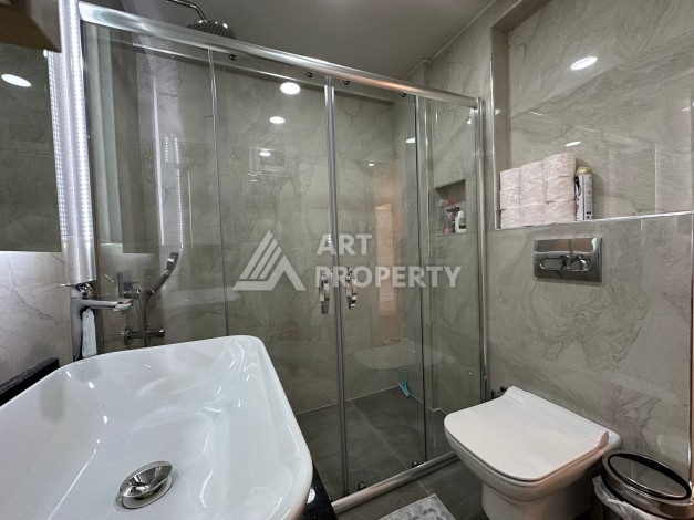Таунхаус 2+1 с собственным садом, 100 м², Тепе, Алания - Ракурс 31