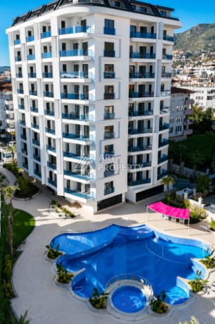 Квартира 1+1 в элитном ЖК в центре Алании, 62 м² - Ракурс 1