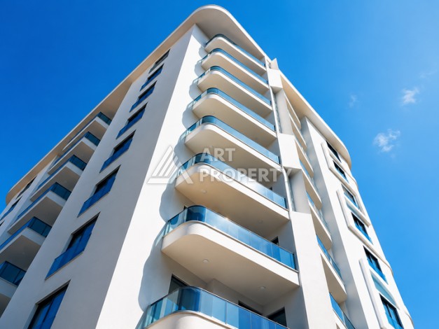 Квартира 1+1 в элитном ЖК в центре Алании, 62 м² - Ракурс 2