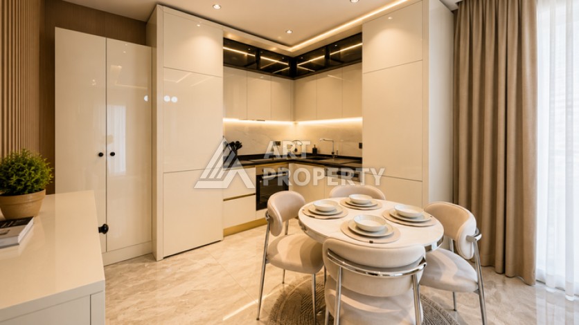 Квартира 1+1 в элитном ЖК в центре Алании, 62 м² - Ракурс 6