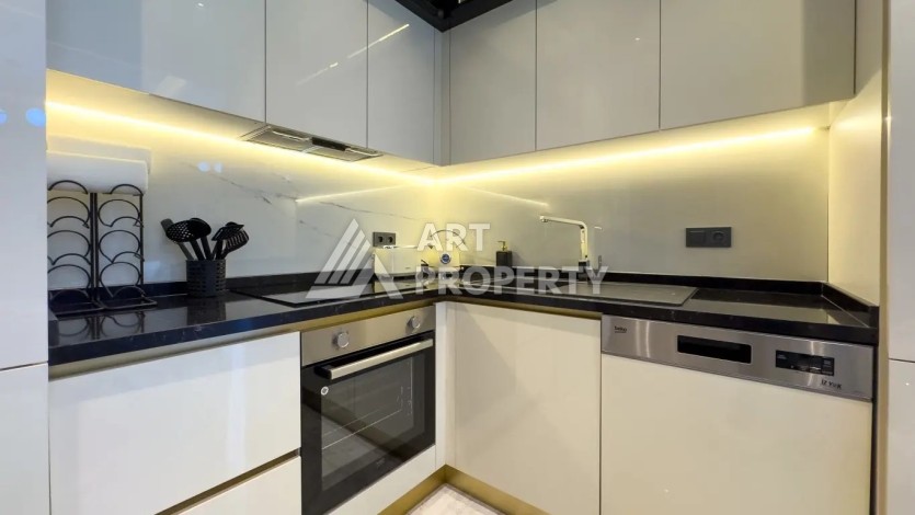 Квартира 1+1 в элитном ЖК в центре Алании, 62 м² - Ракурс 9