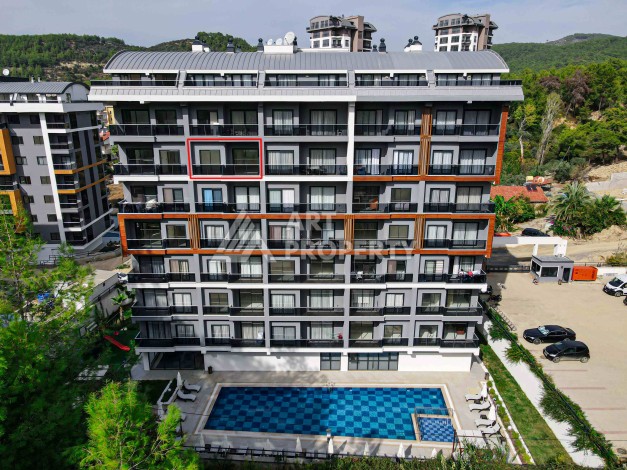 Квартира 2+1 в Авсалларе среди соснового леса, 92 м² - Ракурс 17