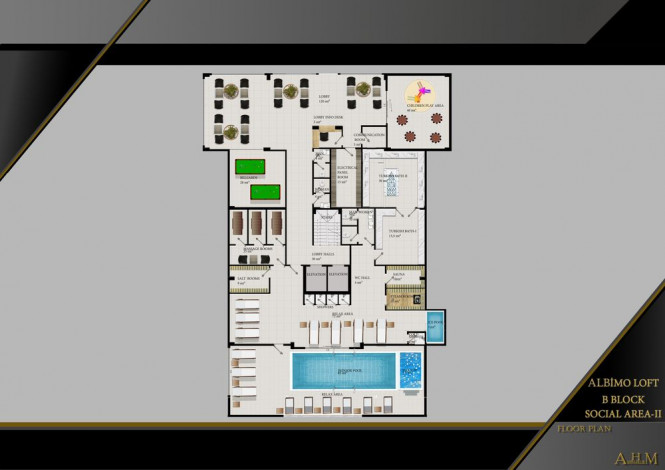 Апартаменты 1+1 на завершающем этапе строительства в одном из лучших комплексов Махмутлара по ценам дешевле, чем у застройщика, 56-63 м2 - Ракурс 36