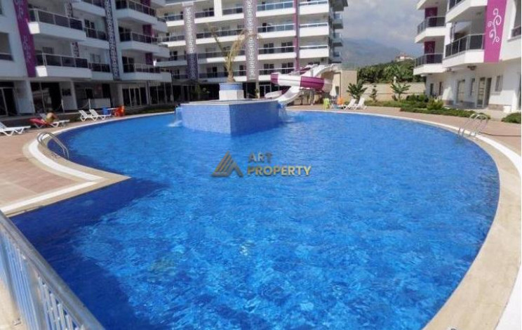 Пентхаус 2+1 в хорошем комплексе в 250 метрах от моря в Кестель, 125 м2 - Ракурс 2