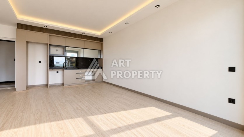 Квартира 1+1 с видом на море и город, 58 м² - Ракурс 4