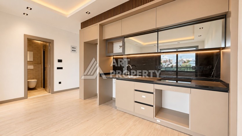 Квартира 1+1 с видом на море и город, 58 м² - Ракурс 5