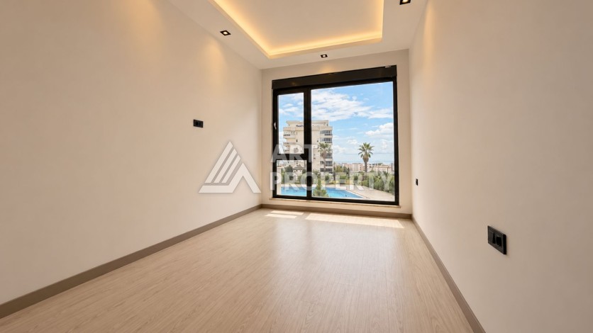 Квартира 1+1 с видом на море и город, 58 м² - Ракурс 12