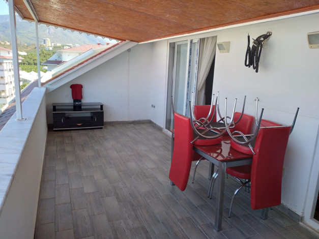 Пентхаус 2+1 в хорошем комплексе в 250 метрах от моря в Кестель, 125 м2 - Ракурс 6