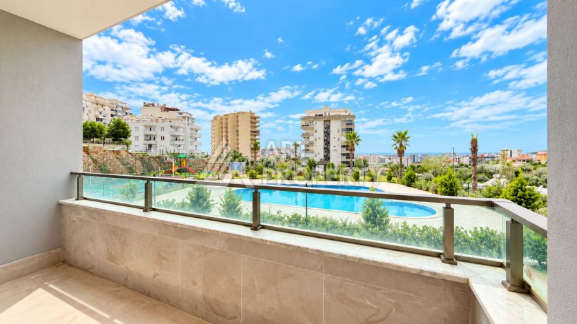 Квартира 1+1 с видом на море и город, 58 м² - Ракурс 19