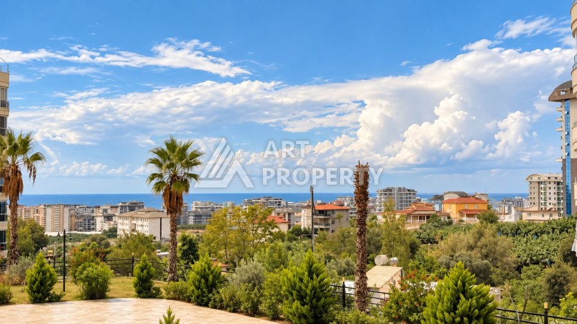 Квартира 1+1 с видом на море и город, 58 м² - Ракурс 21