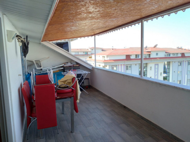 Пентхаус 2+1 в хорошем комплексе в 250 метрах от моря в Кестель, 125 м2 - Ракурс 15