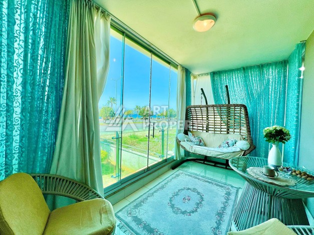 Квартира 1+1 у моря, 65 м². Кестель, Алания - Ракурс 1