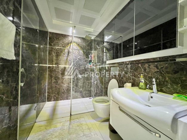 Квартира 1+1 у моря, 65 м². Кестель, Алания - Ракурс 14