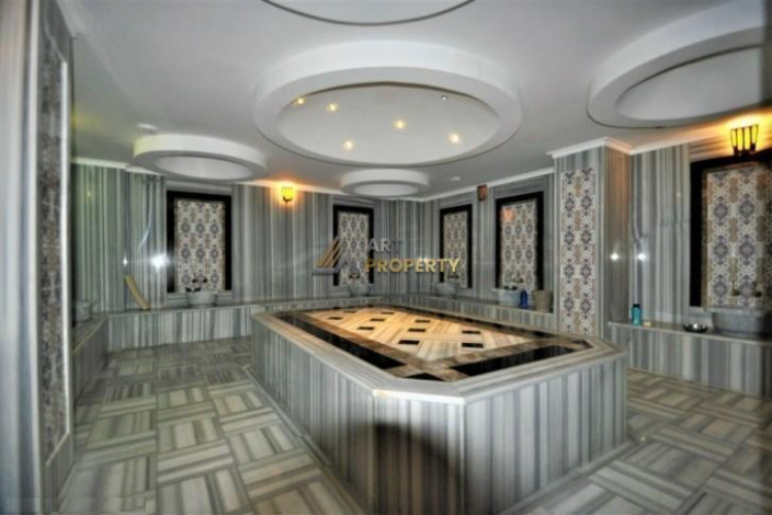 Пентхаус 2+1 в хорошем комплексе в 250 метрах от моря в Кестель, 125 м2 - Ракурс 25