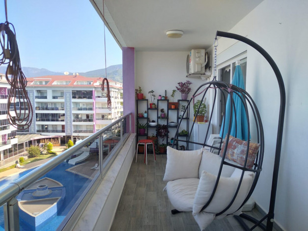 Пентхаус 2+1 в хорошем комплексе в 250 метрах от моря в Кестель, 125 м2 - Ракурс 27