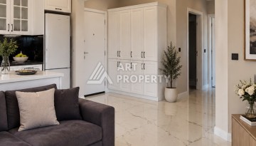 Квартира 2+1 с потрясающей панорамой на море и крепость Аланьи - Ракурс 40