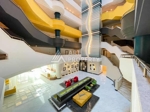 Квартира 1+1 - 65 м² на первой береговой линии в Махмутларе - Ракурс 11