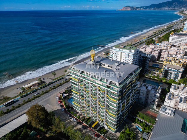 Квартира 1+1 - 65 м² на первой береговой линии в Махмутларе - Ракурс 32