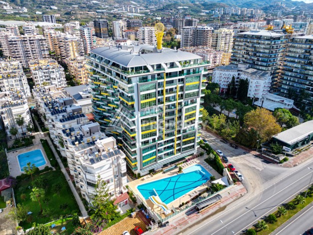Квартира 1+1 - 65 м² на первой береговой линии в Махмутларе - Ракурс 37