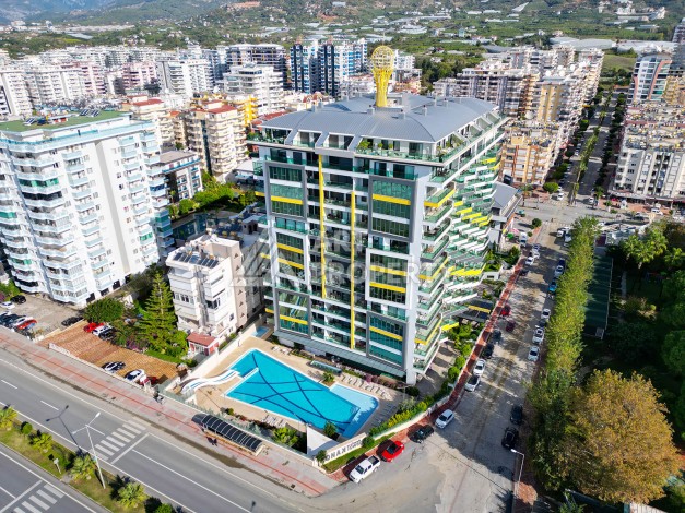 Квартира 1+1 - 65 м² на первой береговой линии в Махмутларе - Ракурс 39
