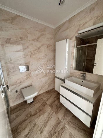 Дуплекс 3+1 площадью 130 м² с видом на море и горы в Алании - Ракурс 12