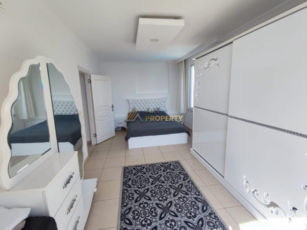 Полностью меблированная квартира 2+1 с видом на море в районе Кестель, 110 м2 - Ракурс 15