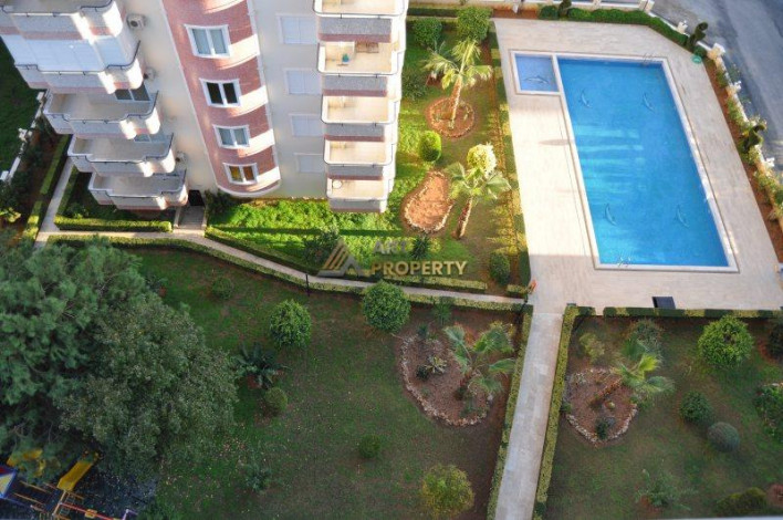 Просторная светлая квартира 2+1 с мебелью и видом на Торосские горы в Махмутларе, 100 м2 - Ракурс 4