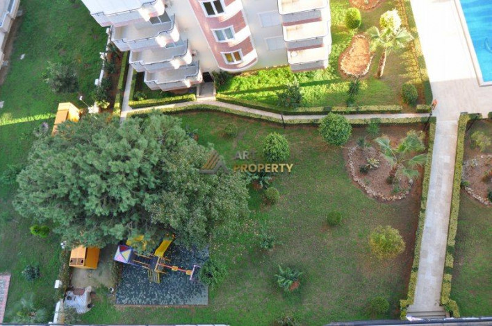 Просторная светлая квартира 2+1 с мебелью и видом на Торосские горы в Махмутларе, 100 м2 - Ракурс 5