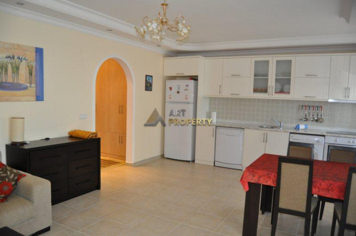 Просторная светлая квартира 2+1 с мебелью и видом на Торосские горы в Махмутларе, 100 м2 - Ракурс 10