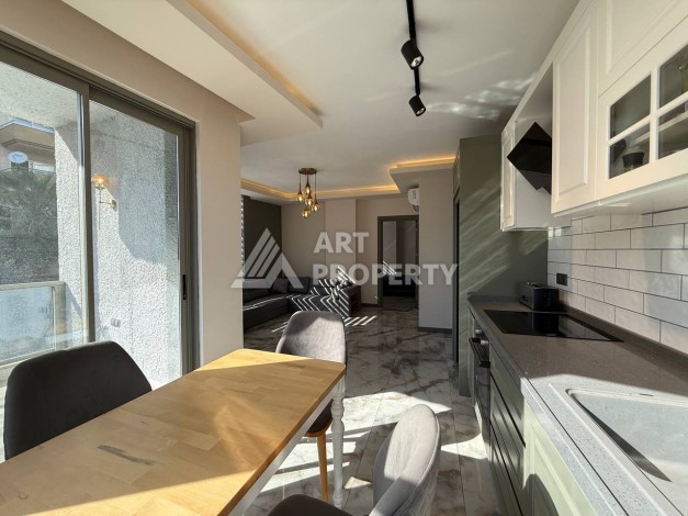 Меблированная квартира 2+1 в центре Алании, 72 м² - Ракурс 2