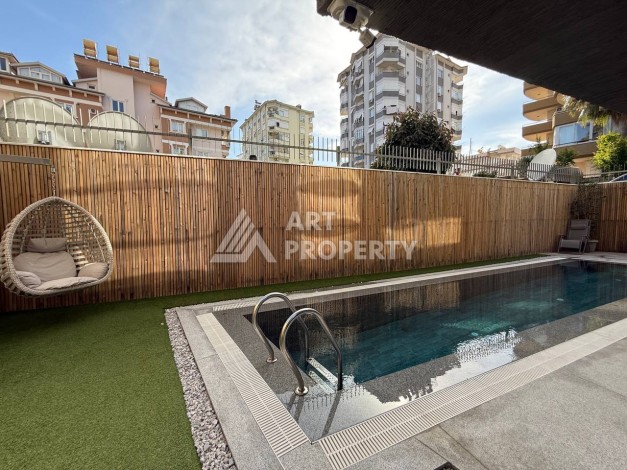 Меблированная квартира 2+1 в центре Алании, 72 м² - Ракурс 20