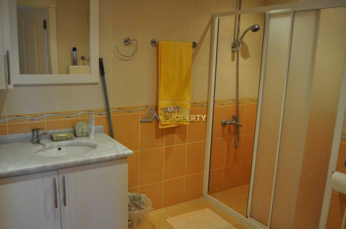 Просторная светлая квартира 2+1 с мебелью и видом на Торосские горы в Махмутларе, 100 м2 - Ракурс 19