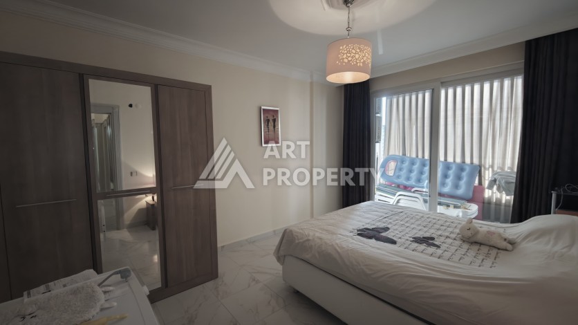 Квартира 2+1 в Тосмуре с большим балконом — 350 м до моря - Ракурс 13