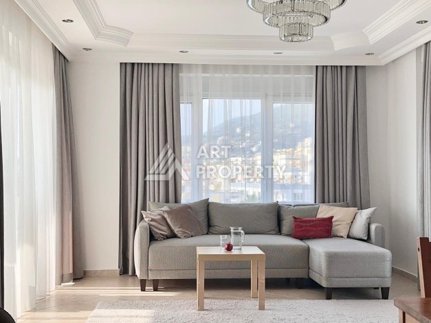 Квартира 2+1 с видом на море в центре Алании, 130 м² - Ракурс 6