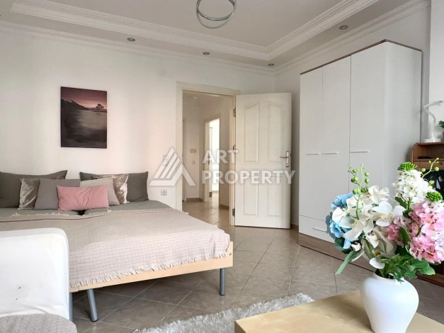 Квартира 2+1 с видом на море в центре Алании, 130 м² - Ракурс 14