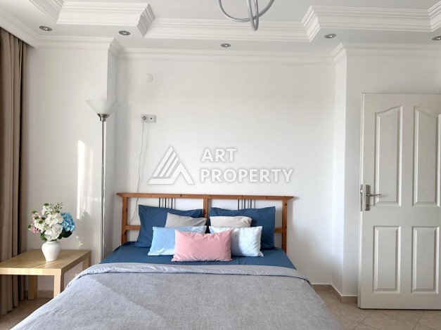 Квартира 2+1 с видом на море в центре Алании, 130 м² - Ракурс 17