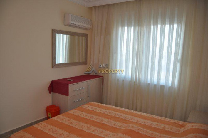 Просторная светлая квартира 2+1 с мебелью и видом на Торосские горы в Махмутларе, 100 м2 - Ракурс 23