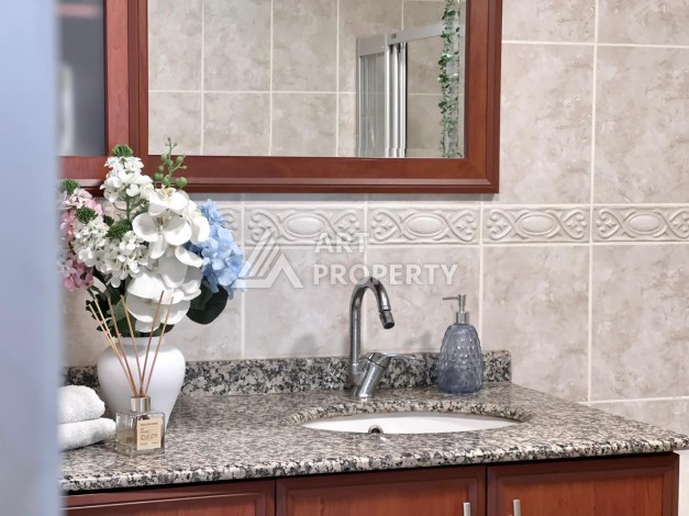 Квартира 2+1 с видом на море в центре Алании, 130 м² - Ракурс 27